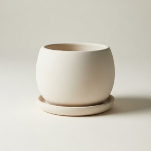 Matte Stoneware Planter