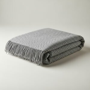 Herringbone Wool Throw